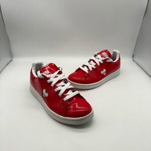 Adidas Stan Smith Valentines Day Red Patent Leather Shoes Women’s Size 5